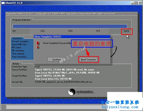 GHOST手動還原重裝系統詳細教程，手動ghost步驟