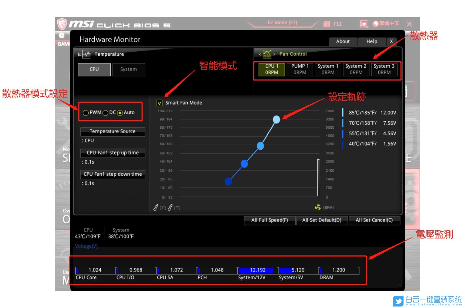 微星主板,Bios步驟