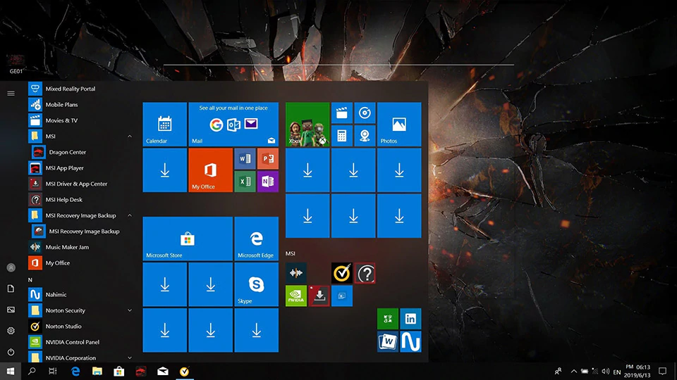 MSI,備份還原系統(tǒng)步驟