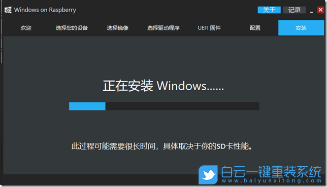 樹莓派,Win10步驟