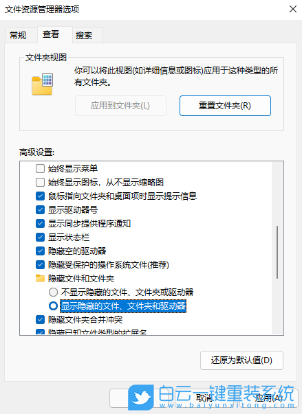 Win11, 隱藏文件,顯示隱藏文件步驟
