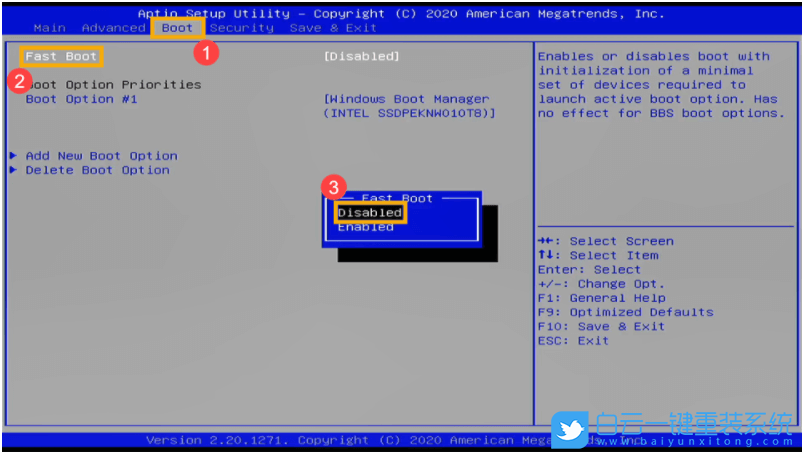 華碩筆記本,BIOS,快速啟動(dòng)步驟