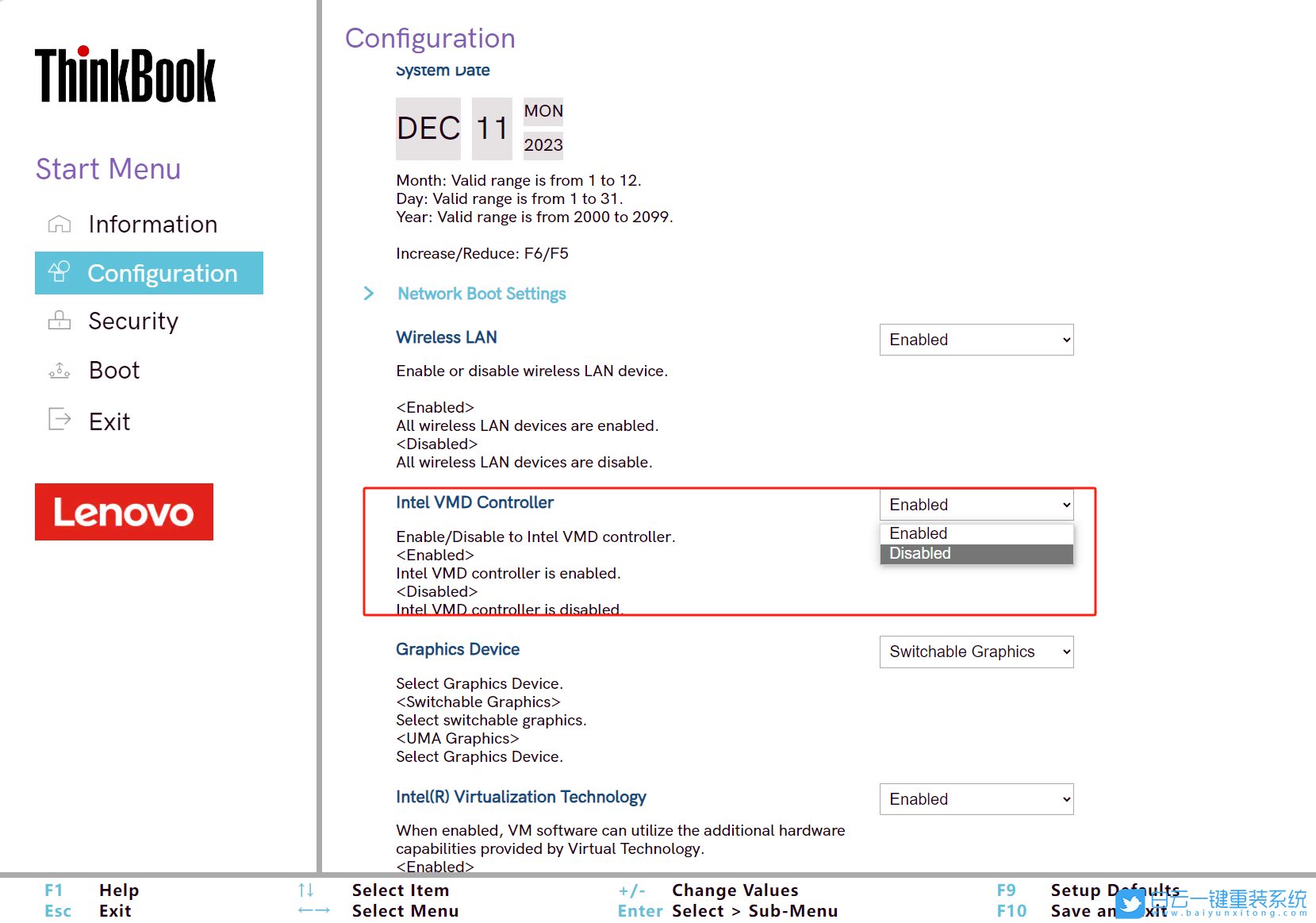 昭陽,Thinkbook,筆記本安裝系統,BIOS,設置步驟